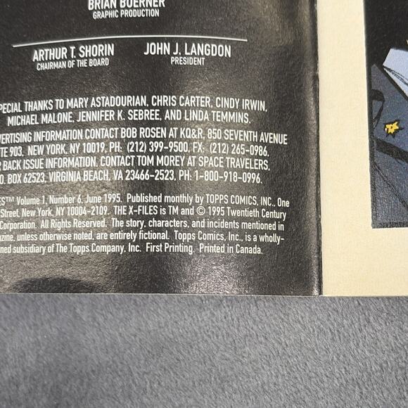 Vintage Topps X Files Comic Books Lot & other Memorabilia 35mm Film Cells Etc - Picture 8 of 16